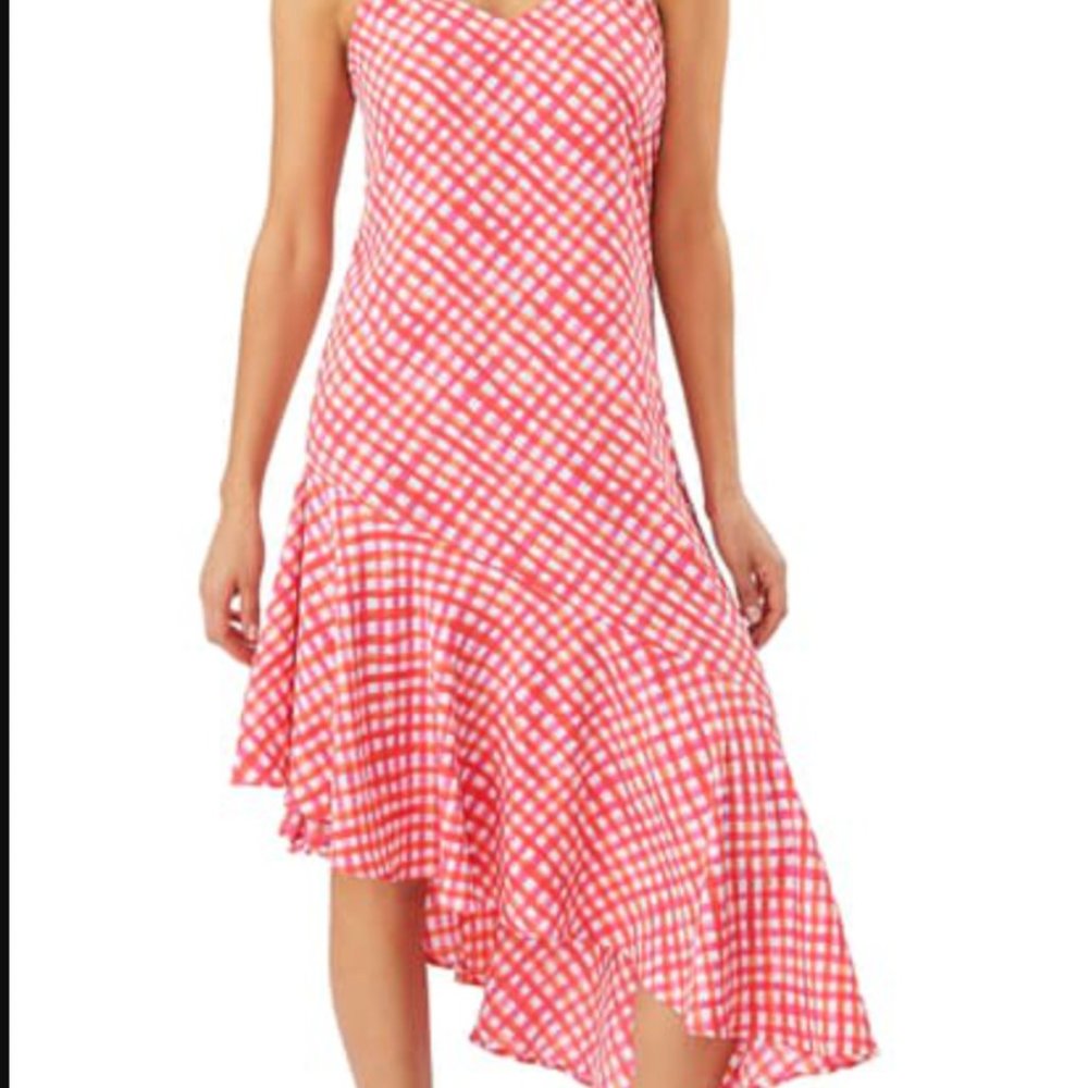 Tommy Bahama NWT Harbour Island asymmetrical hem maxi dress, sz M